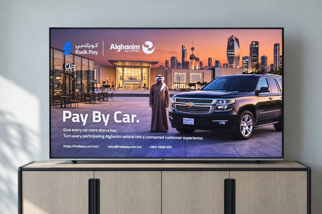 Kwik Pay Pay by Car with Alghanim Industries