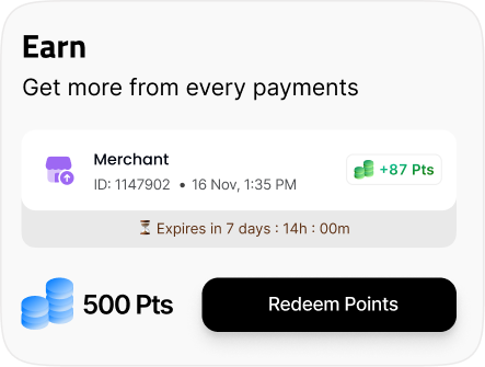 Earn: get more from every payment