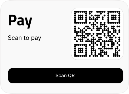 Pay: scan to pay
